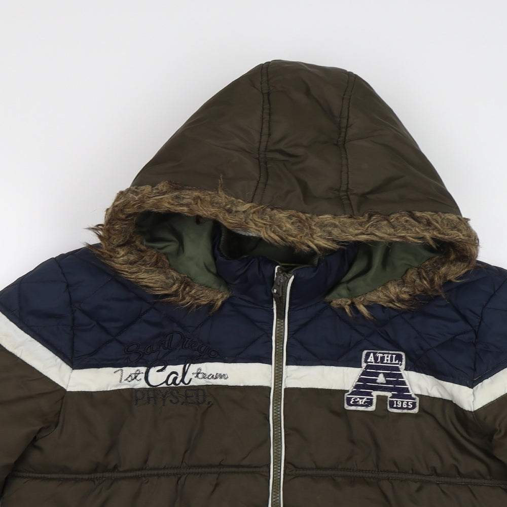 George Boys Green   Puffer Jacket Jacket Size 12-13 Years