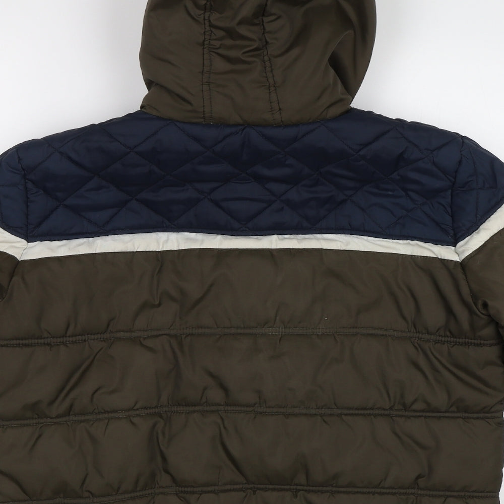 George Boys Green   Puffer Jacket Jacket Size 12-13 Years