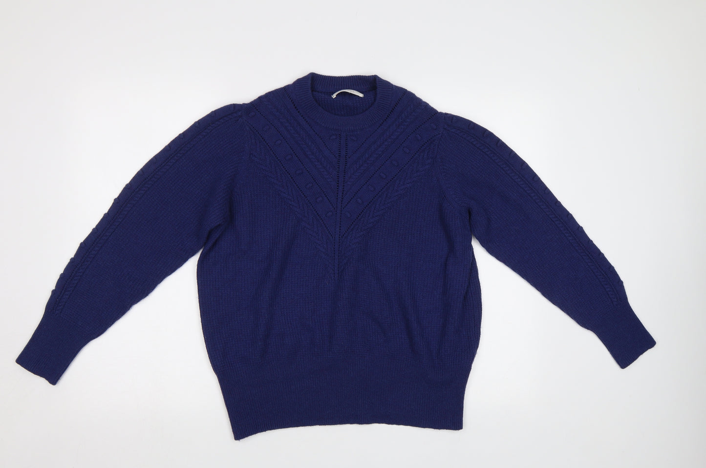 M&S Womens Blue   Pullover Jumper Size 18