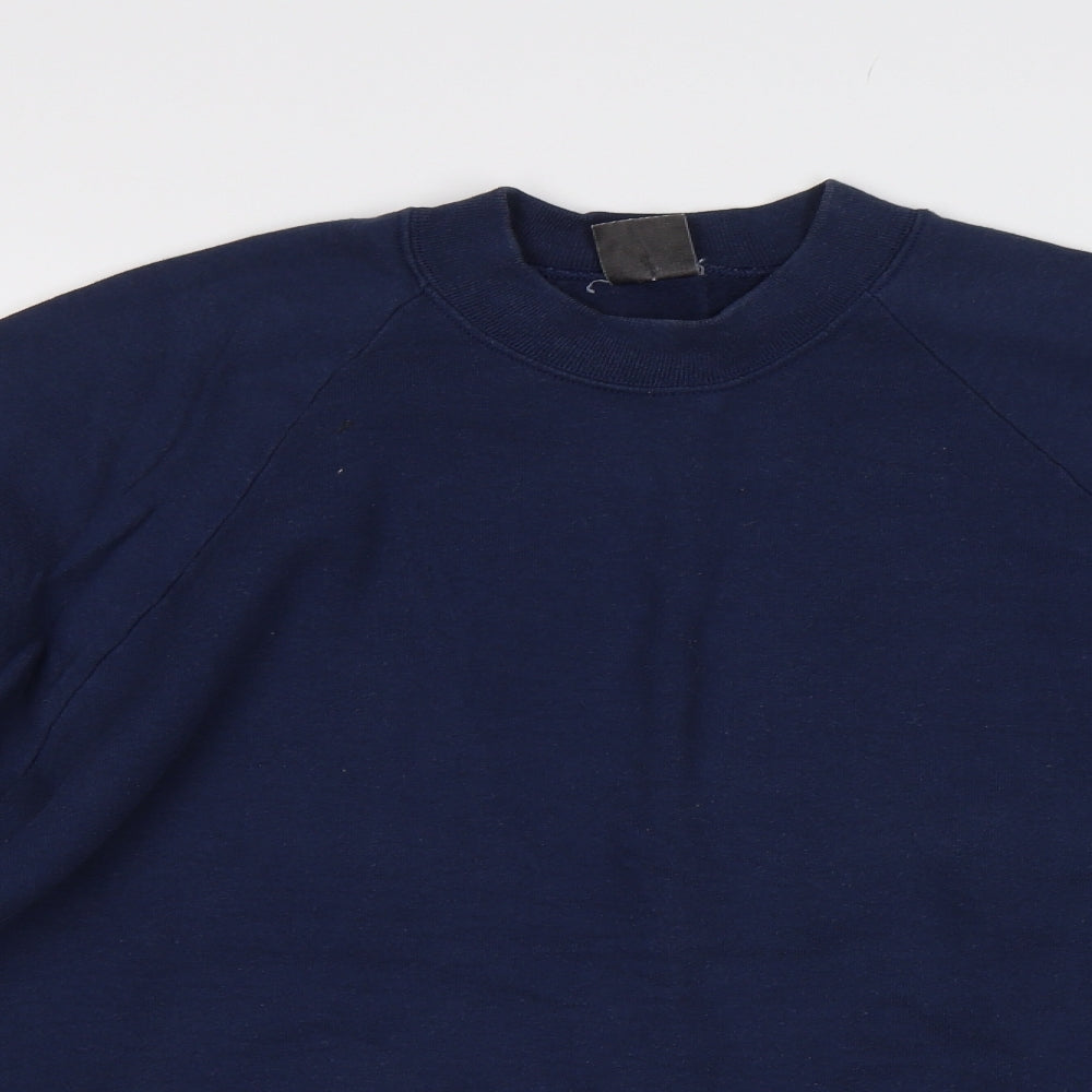 Preworn Mens Blue   Pullover Hoodie Size XL