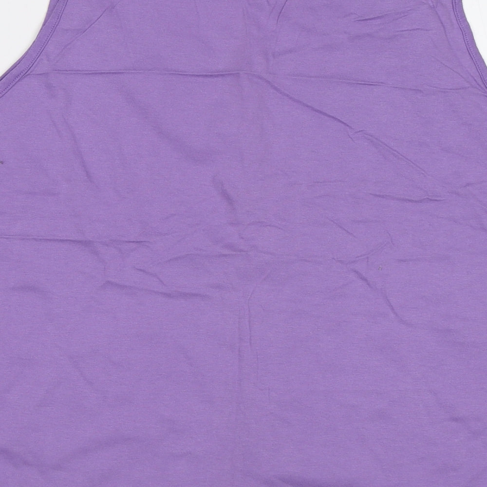 Coast To coasta Womens Purple   Basic Tank Size 18