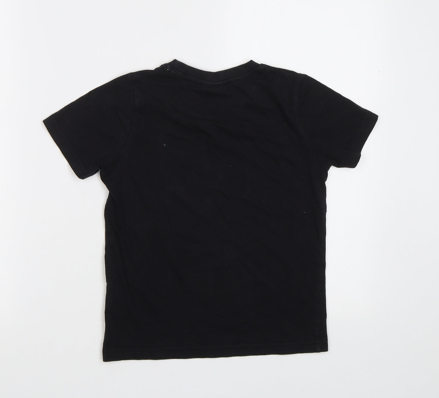 Batman Boys Black   Basic T-Shirt Size 6-7 Years  - Batman