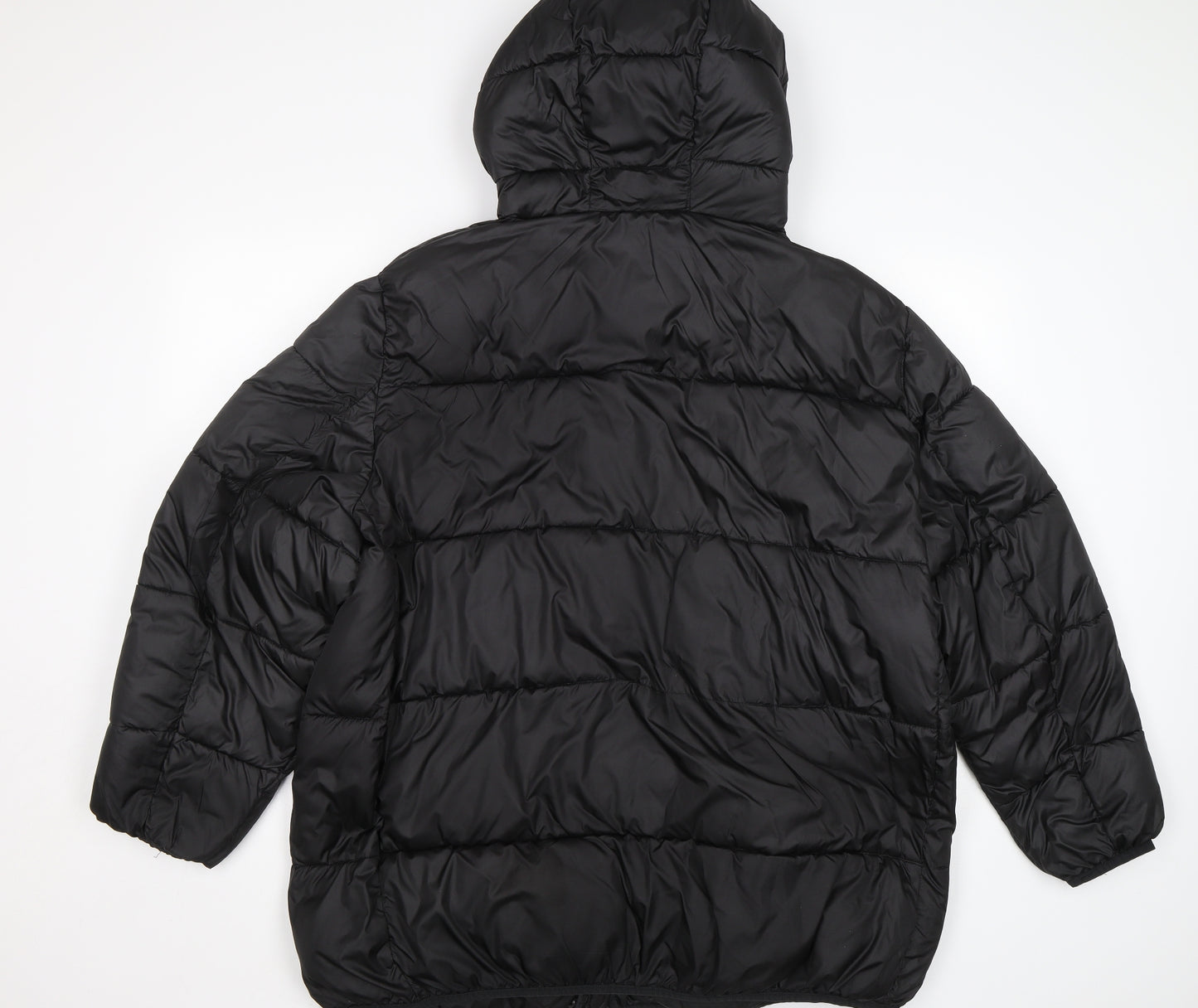 H&M Womens Black   Puffer Jacket Jacket Size L