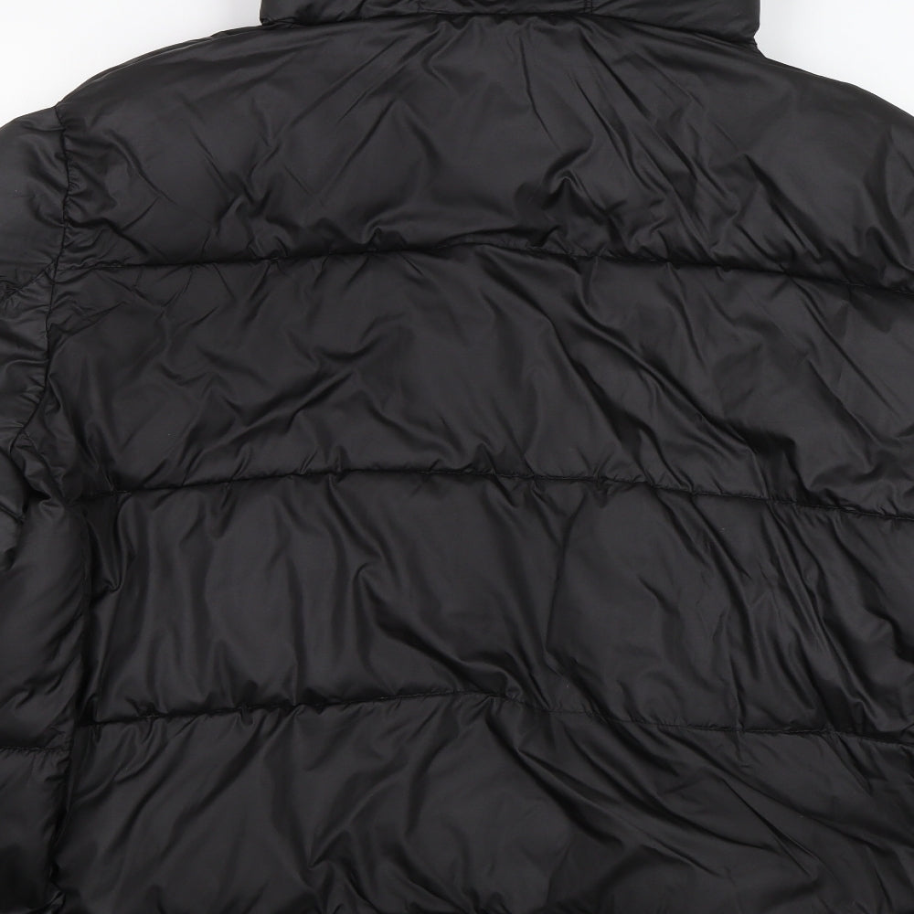 H&M Womens Black   Puffer Jacket Jacket Size L