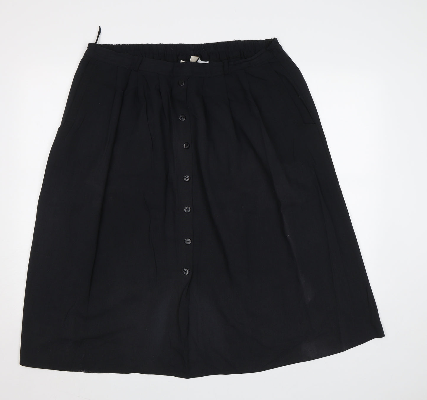 Bonmarché Womens Black   Bandage Skirt Size 22
