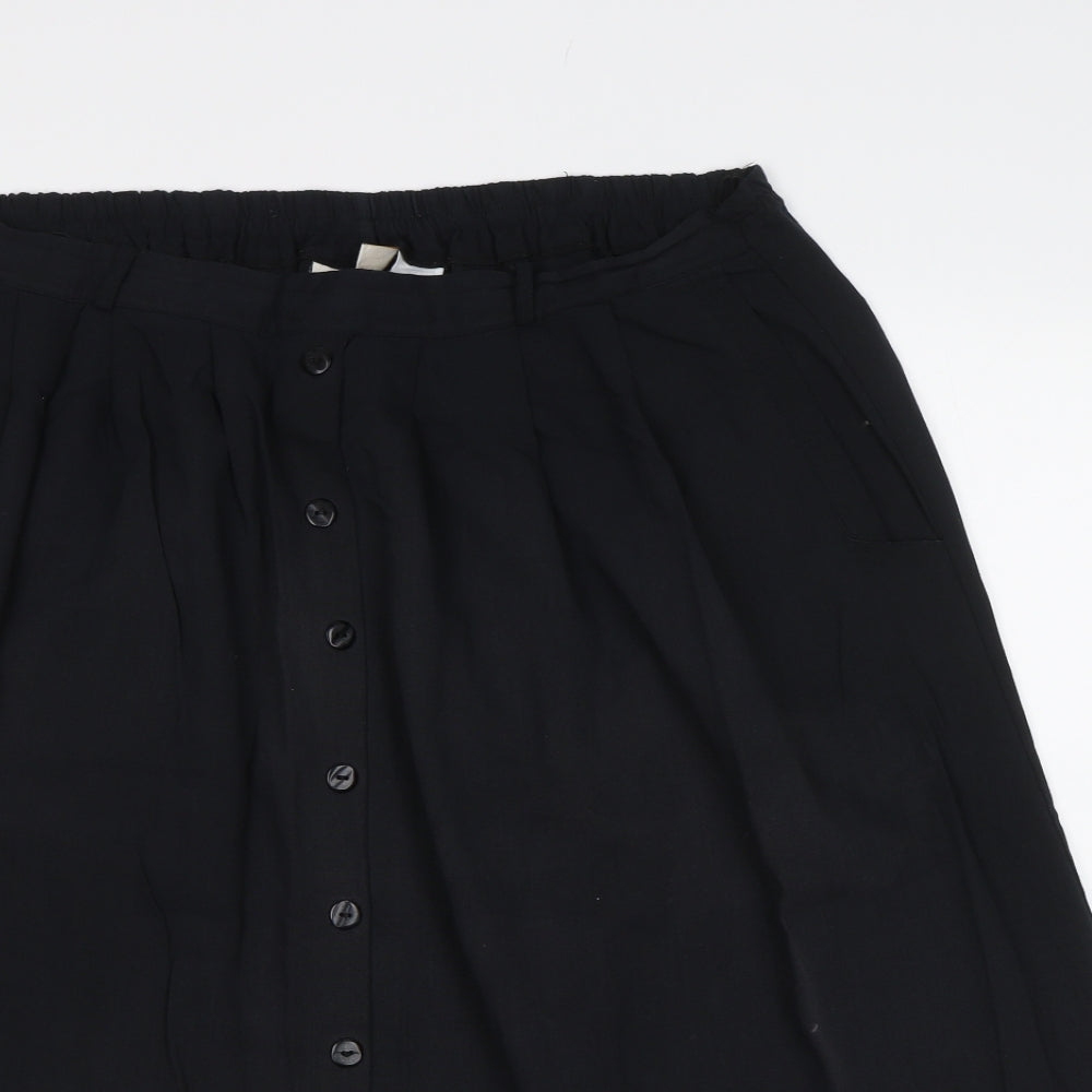 Bonmarché Womens Black   Bandage Skirt Size 22