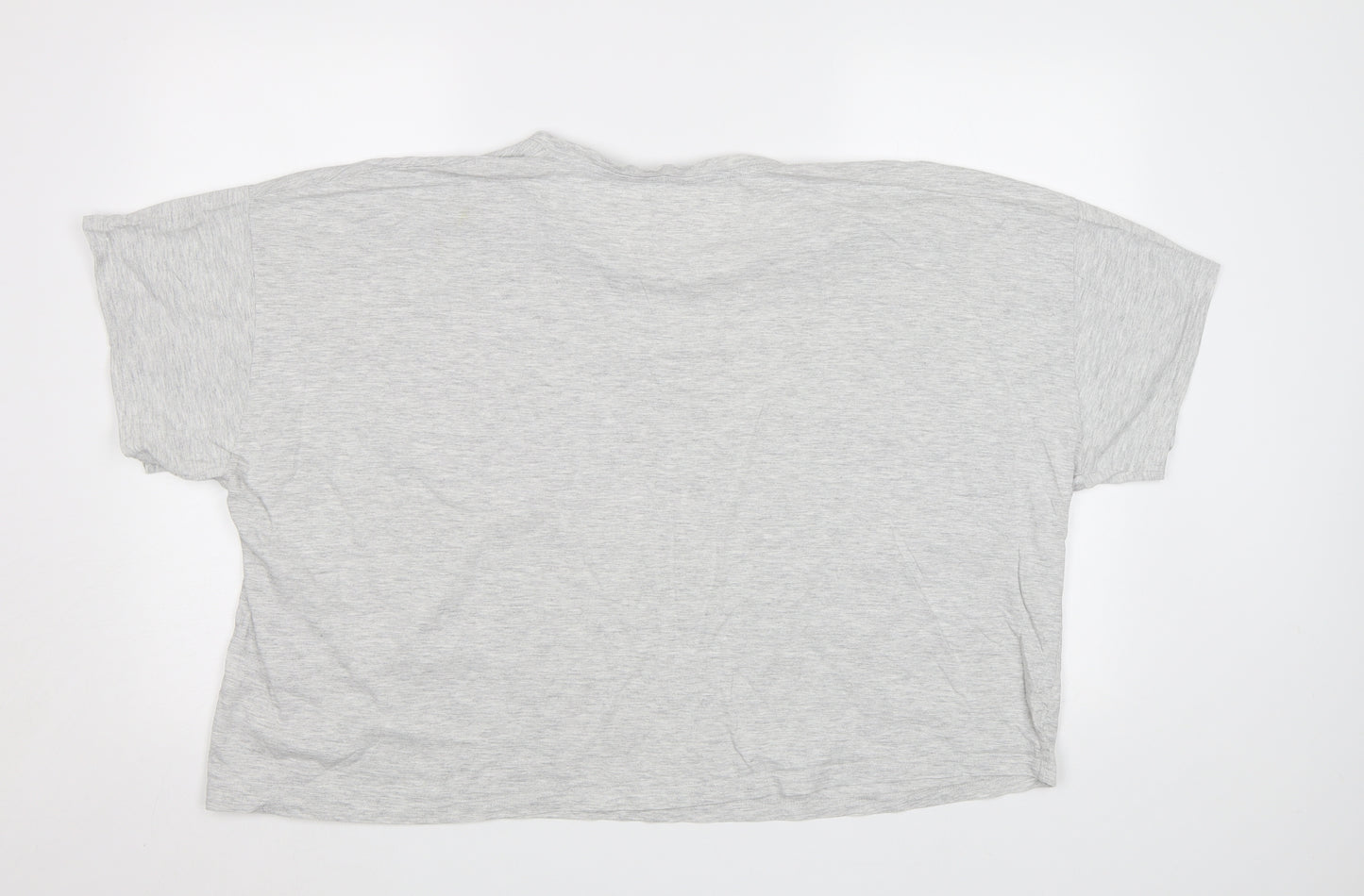 George Womens Grey   Cropped T-Shirt Size 22