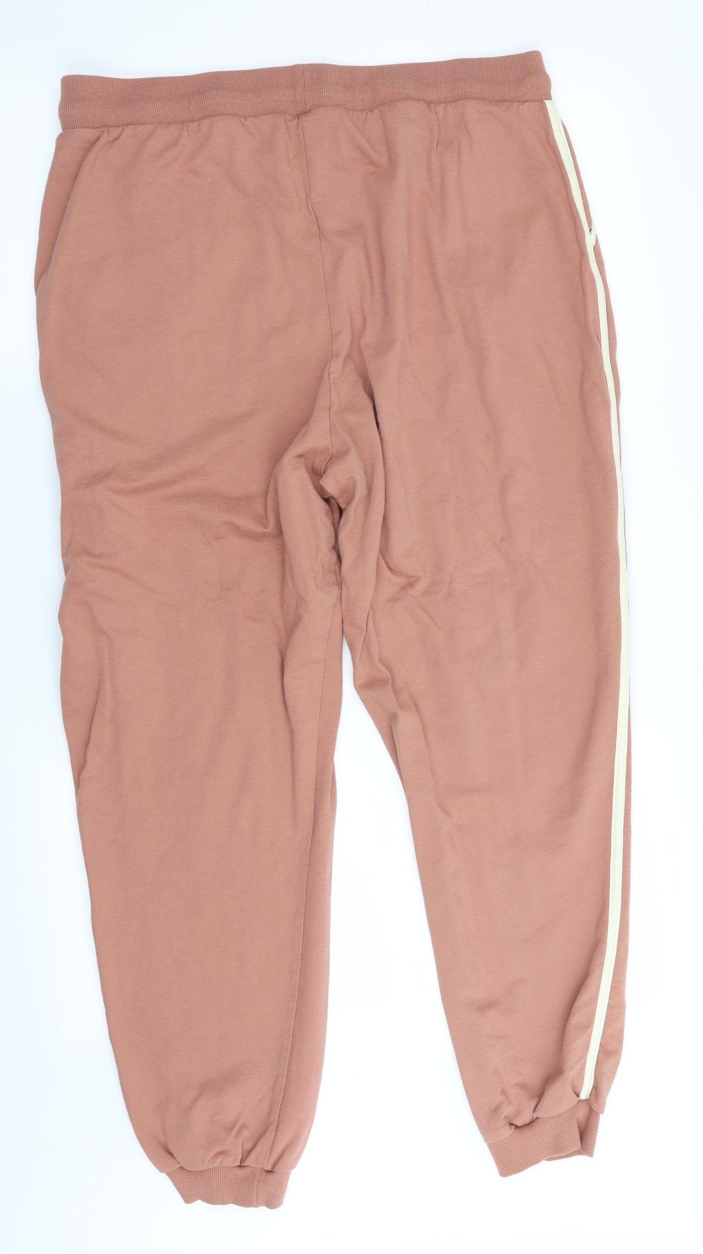 ASOS Womens Brown   Jogger Trousers Size 18 L28 in