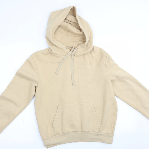 Divided Womens Beige   Pullover Hoodie Size 8