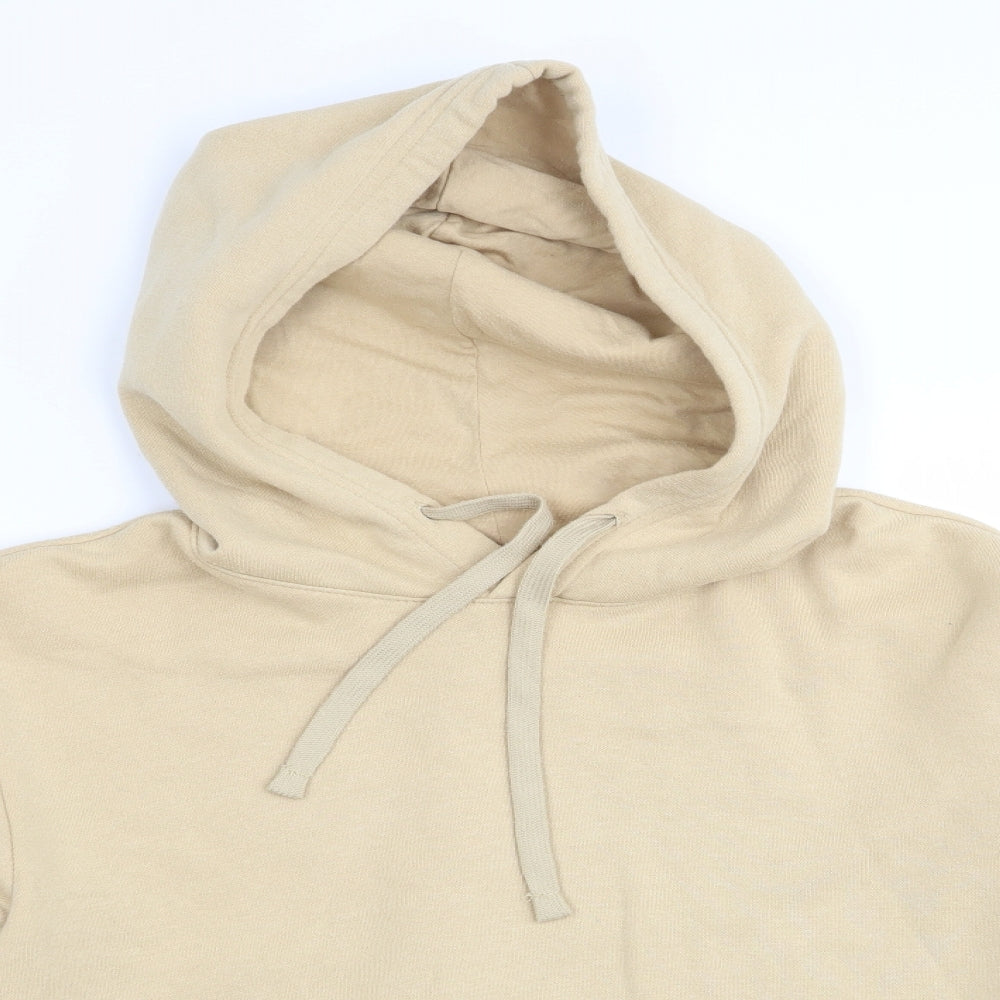 Divided Womens Beige   Pullover Hoodie Size 8