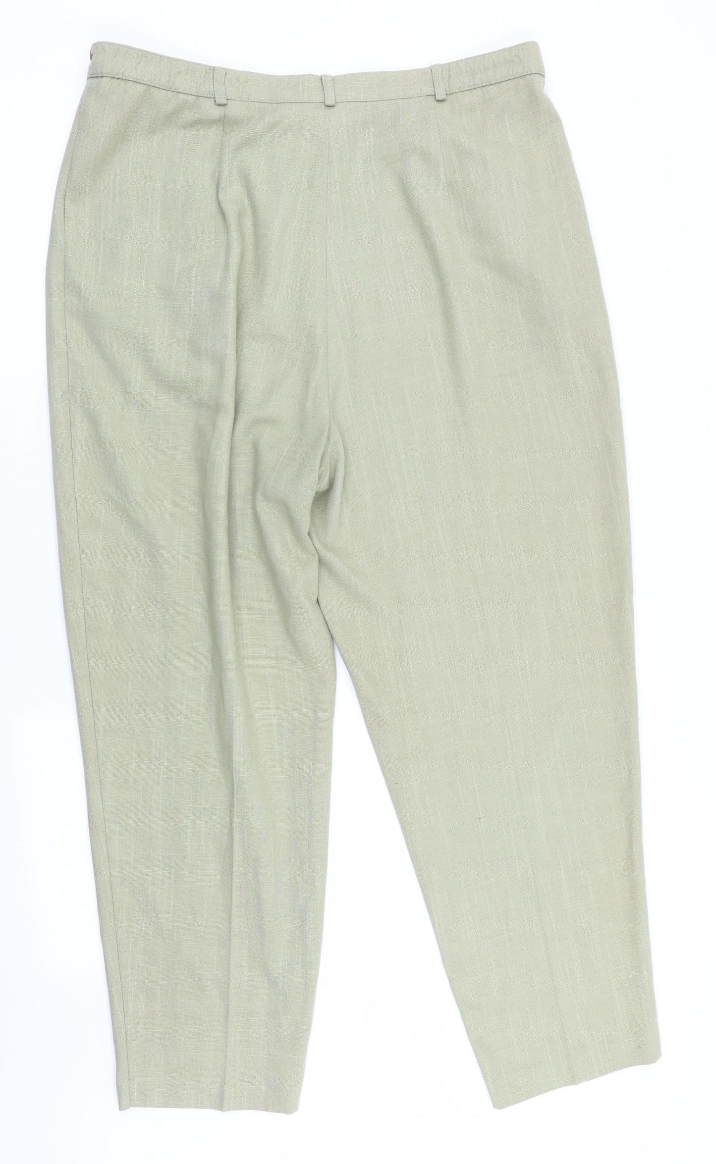 Bertertex Womens Green   Trousers  Size 18 L28 in - Side Elastication