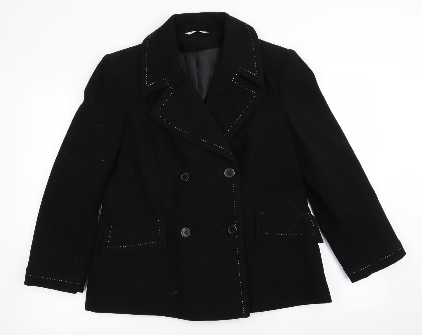 George Womens Black   Jacket Coat Size 16