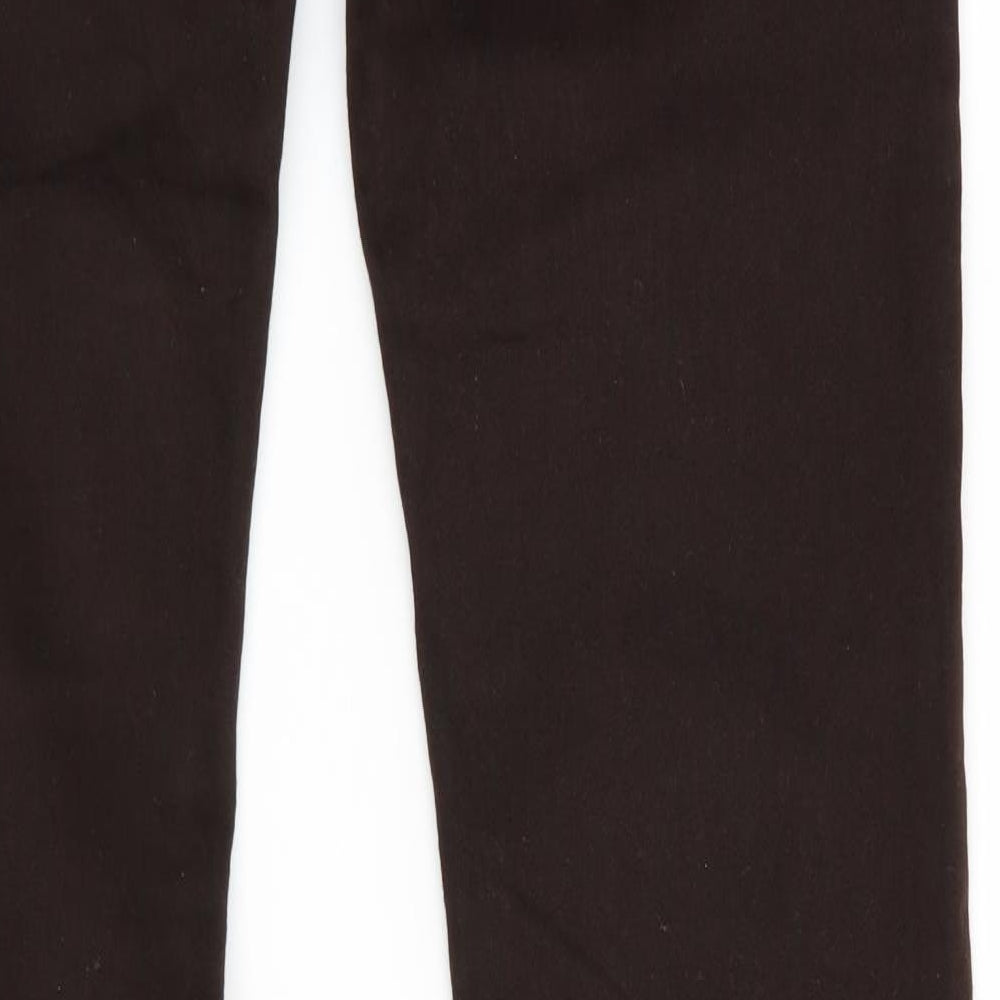 LD Style Womens Brown   Skinny Jeans Size S L31.5 in