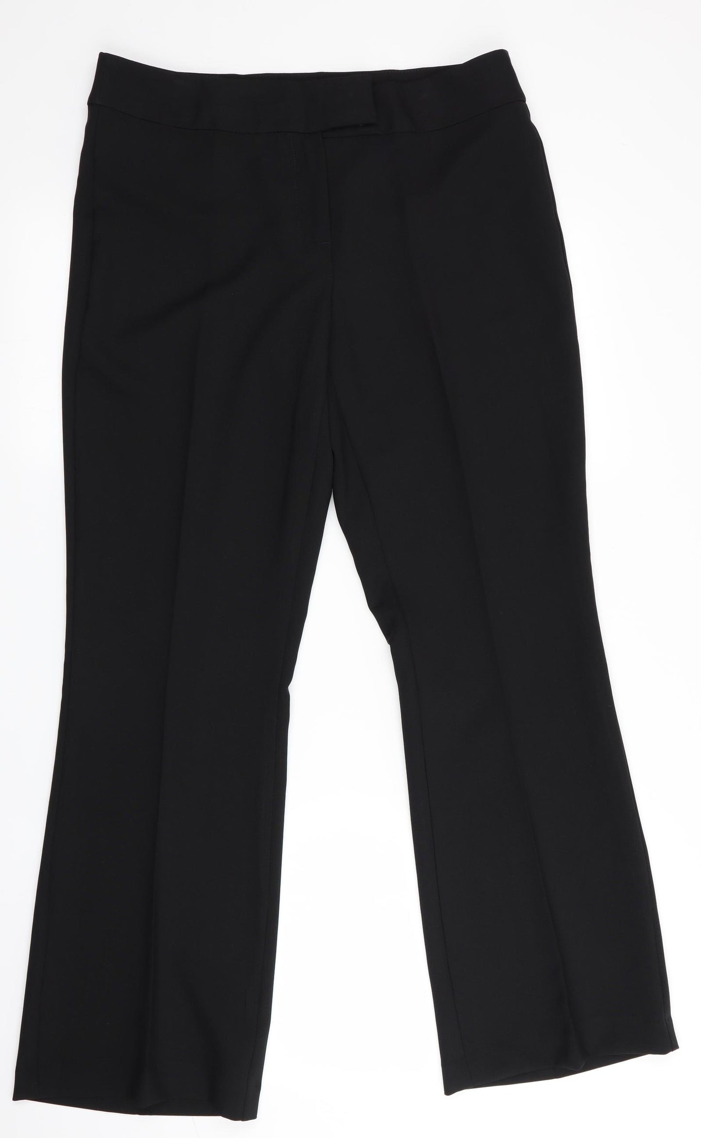 George Womens Black   Trousers  Size 12 L30 in