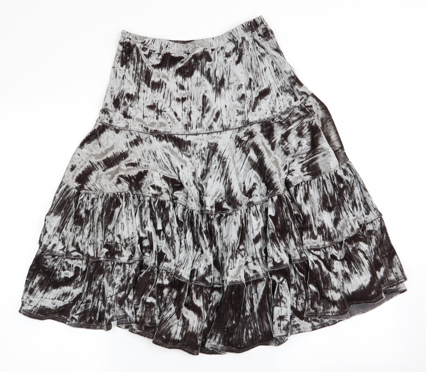 Cherokee Womens Brown   Flare Skirt Size 10  - Shimmer Effect