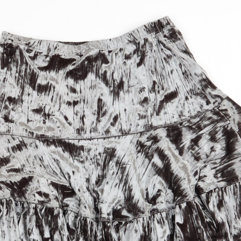 Cherokee Womens Brown   Flare Skirt Size 10  - Shimmer Effect