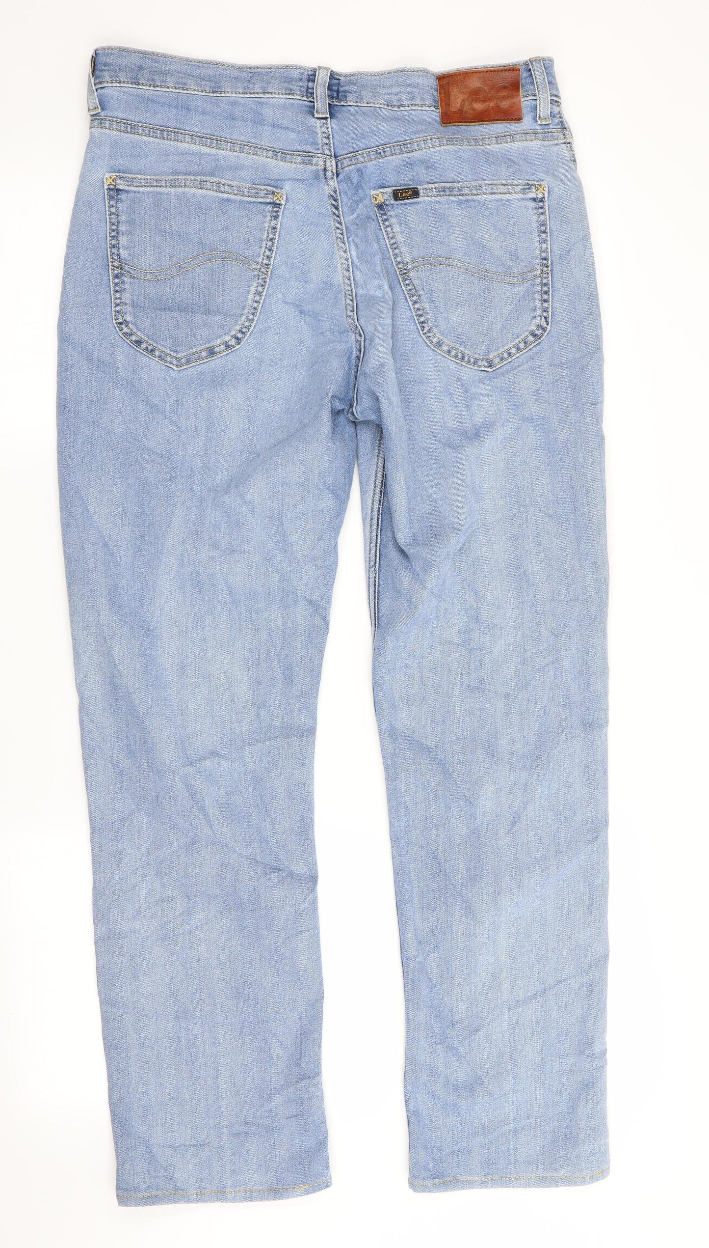 Lee Mens Blue   Straight Jeans Size 32 in L29 in