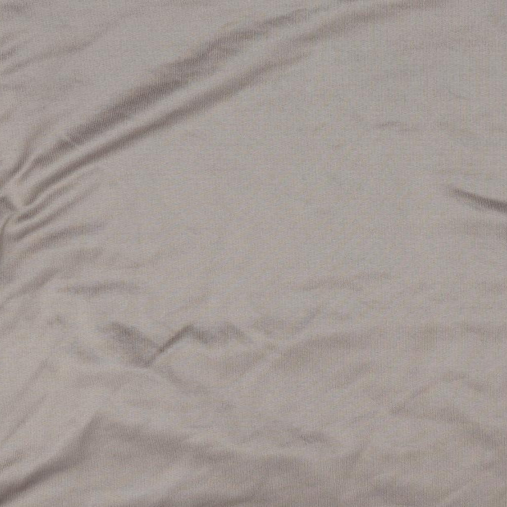 Damart Womens Beige   Full Zip Sweatshirt Size 22  - Floral Logo