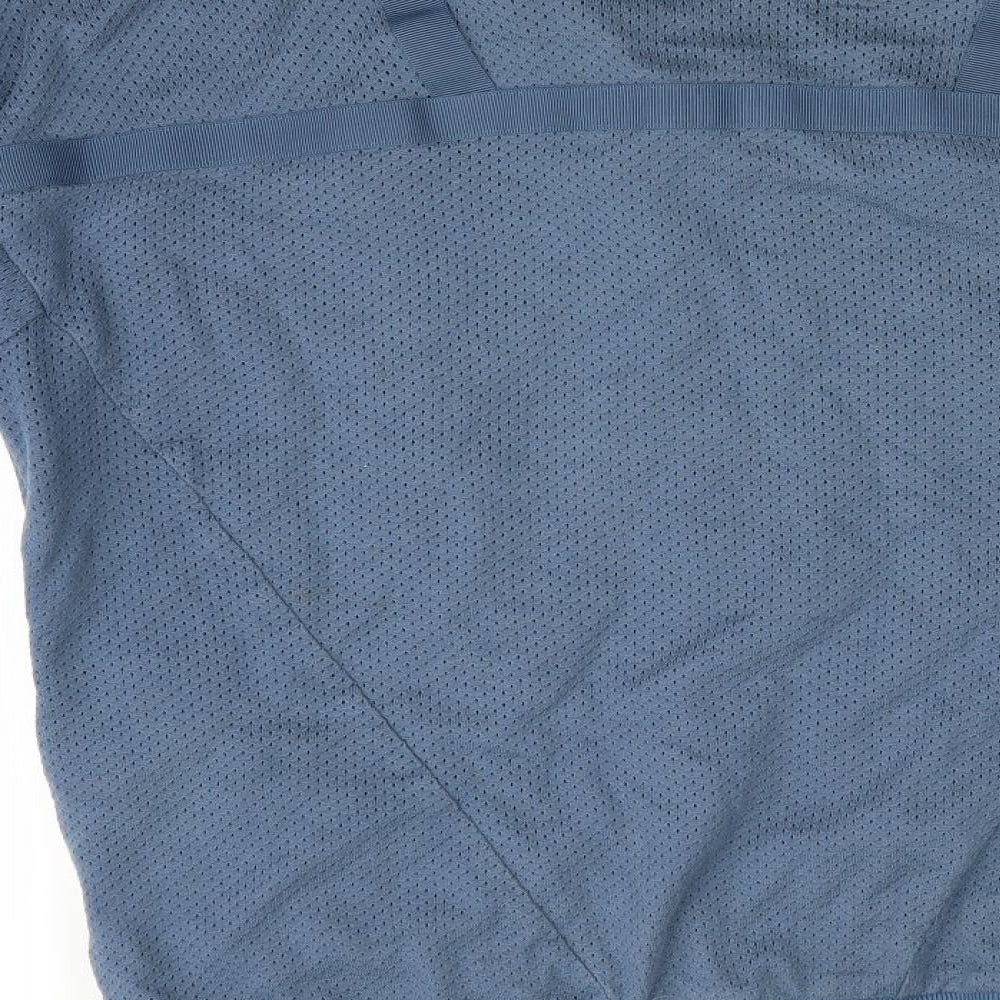 Nike Mens Blue   Full Zip Sweatshirt Size M
