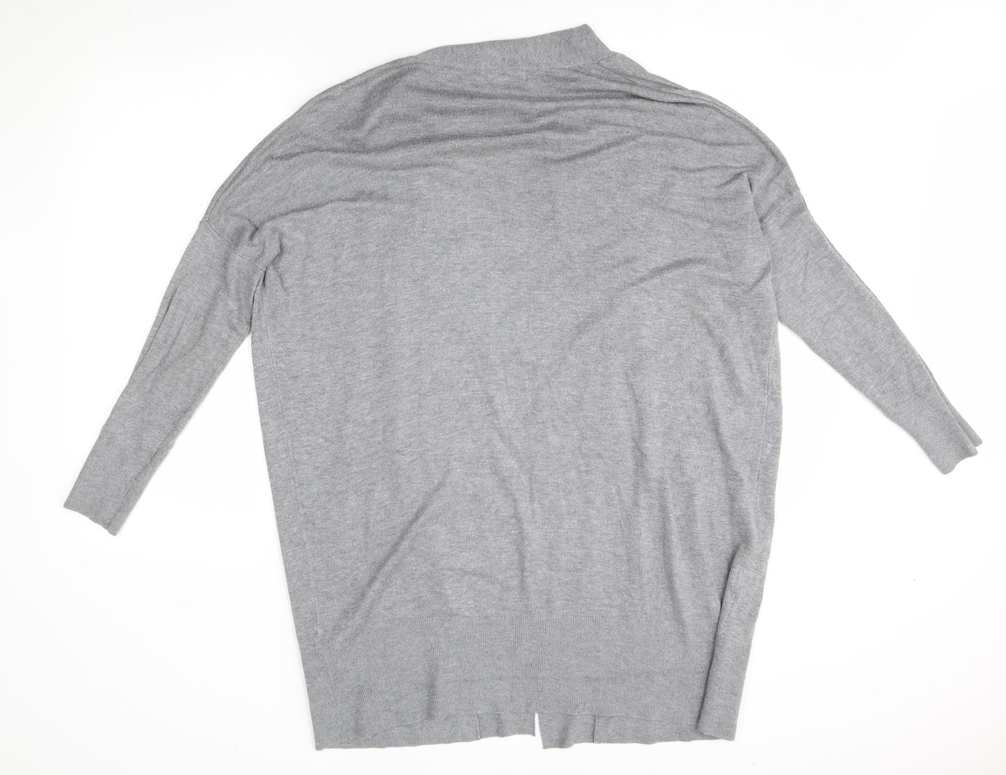 Primark Womens Grey   Cardigan Jumper Size M