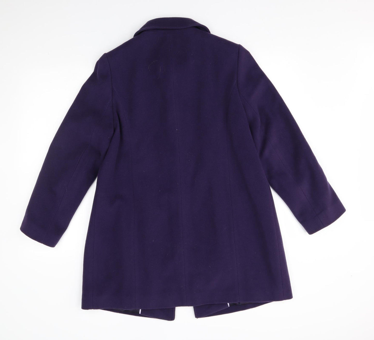 Eastex Womens Purple   Pea Coat Coat Size 10