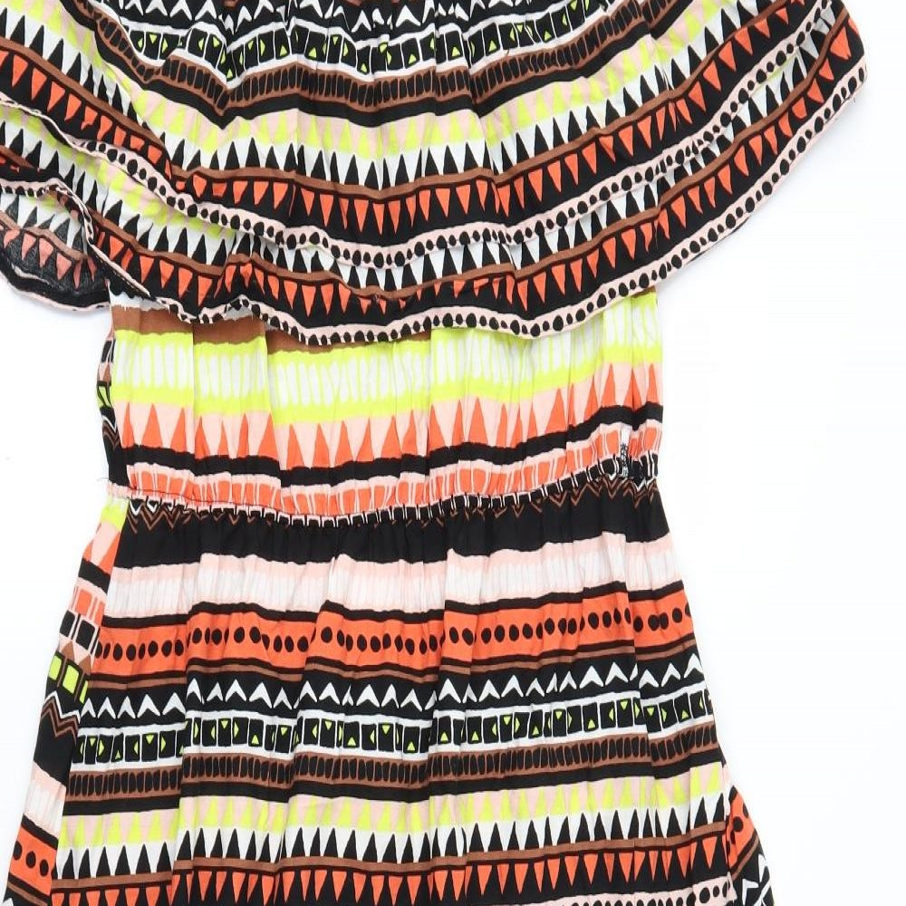 George Womens Multicoloured Fair Isle  A-Line  Size 10