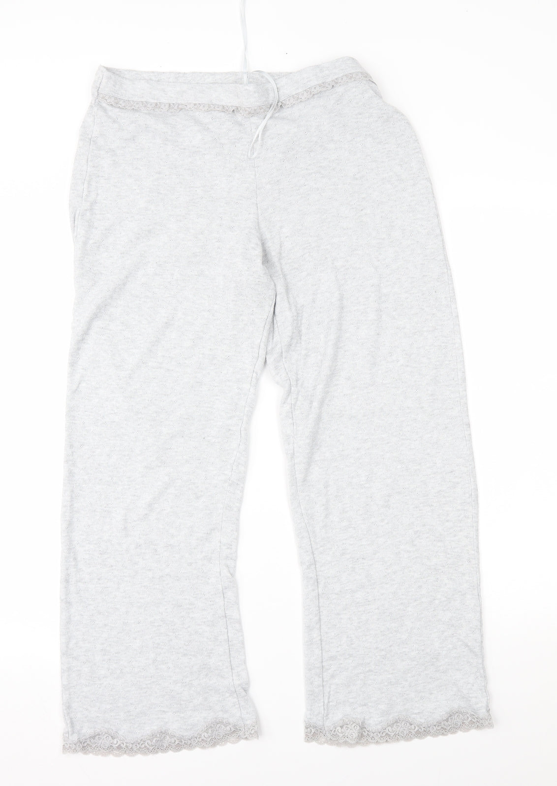 M&S Womens Grey    Pyjama Pants Size 14