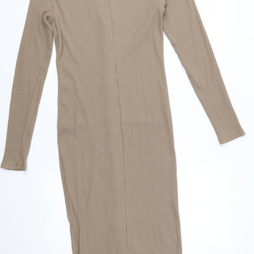 Primark Womens Beige   Jumper Dress  Size 12
