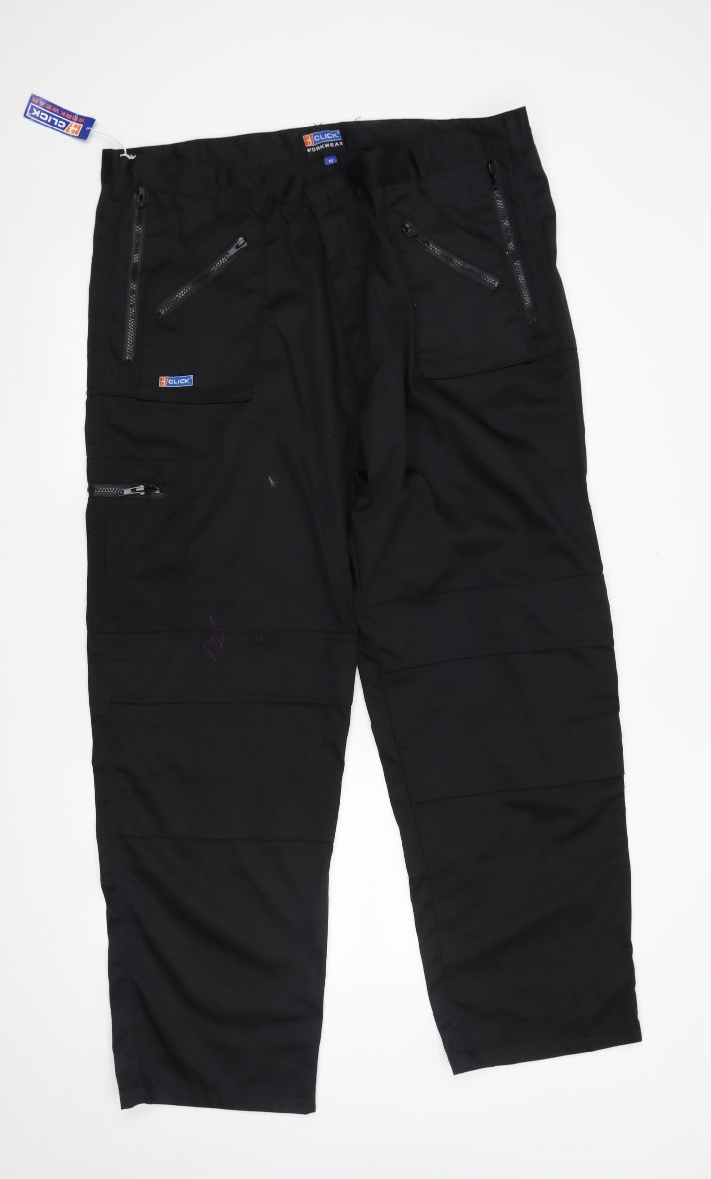 click workwear Womens Black   Carpenter Trousers Size 42 L31 in - workwear