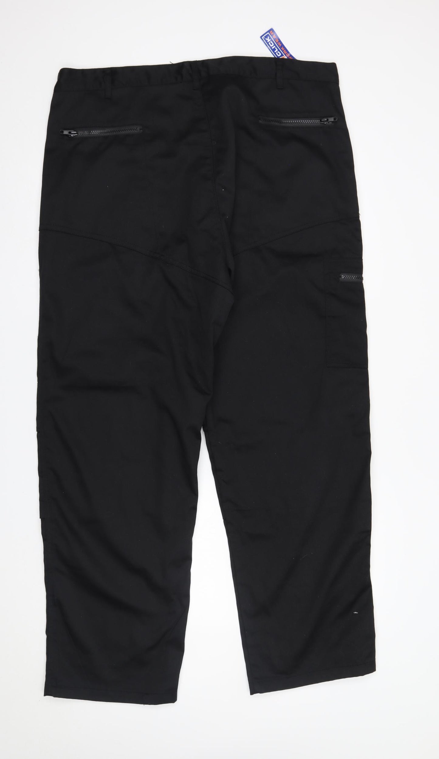 click workwear Womens Black   Carpenter Trousers Size 42 L31 in - workwear