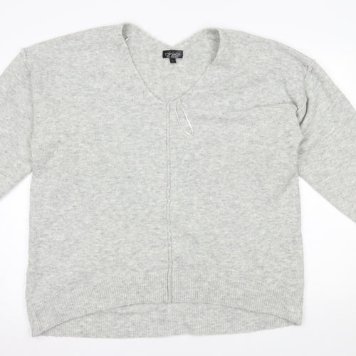 Topshop Womens Grey   Pullover Jumper Size 14