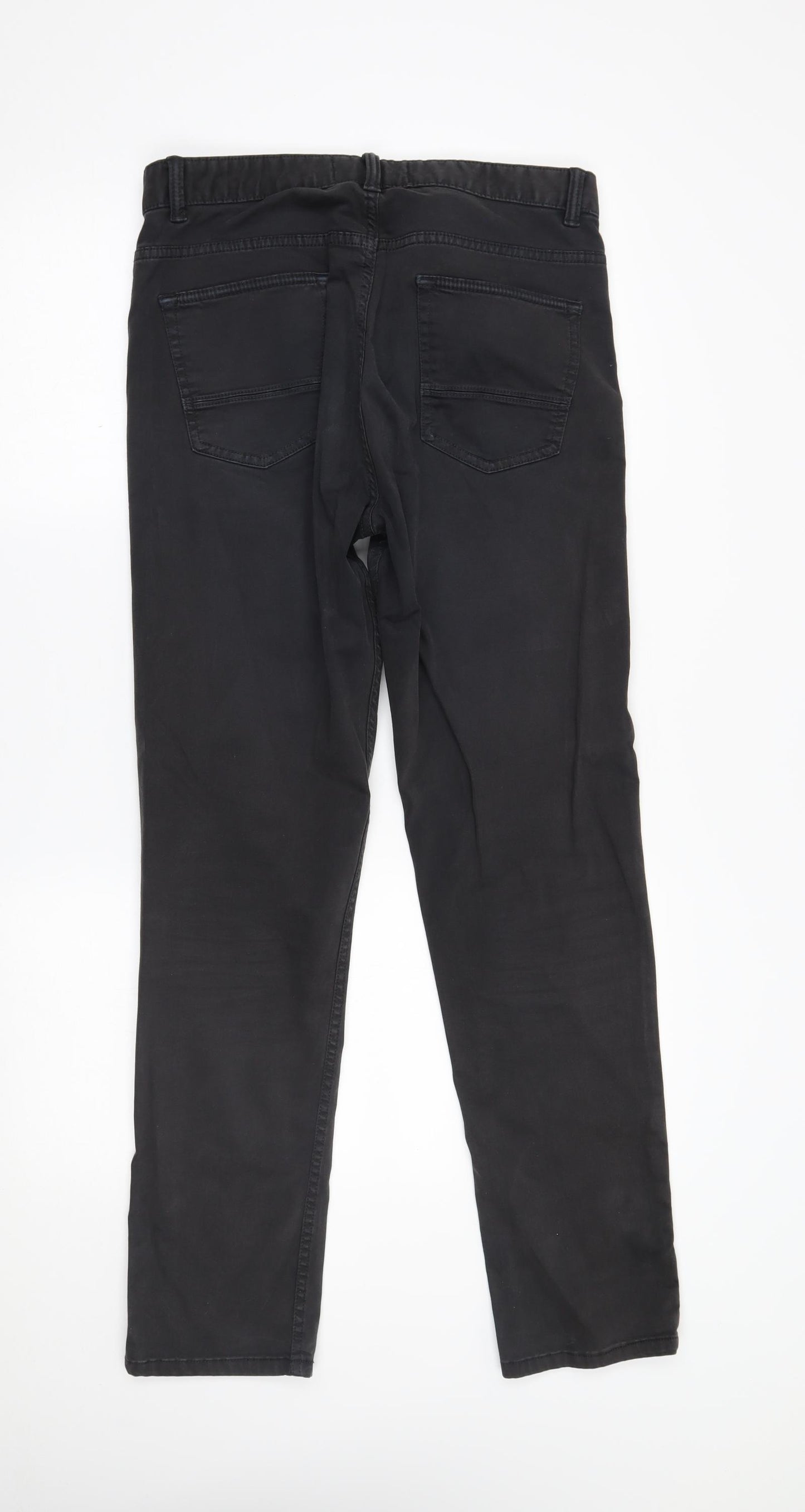 NEXT Mens Grey   Straight Jeans Size 32 L31 in