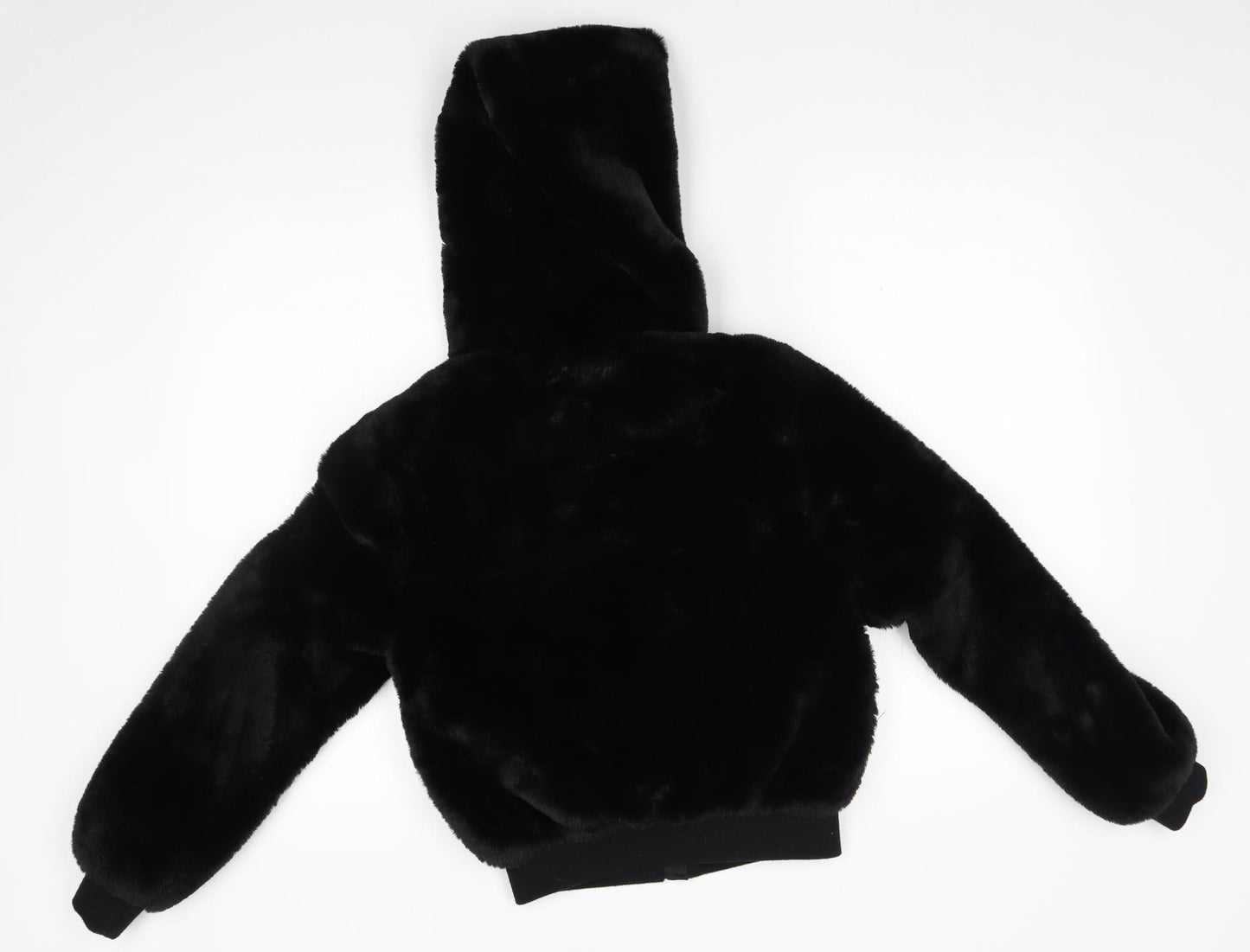 New Look Girls Black   Basic Coat Coat Size 10-11 Years