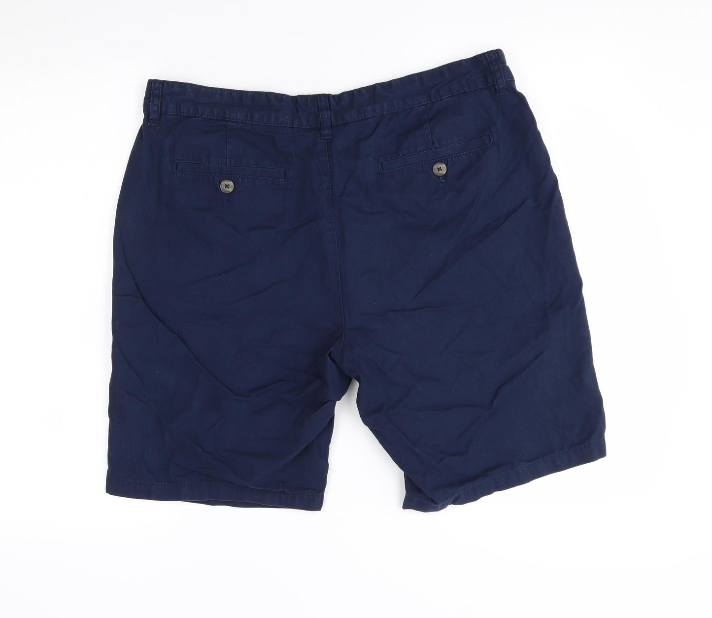 F&F Mens Blue   Chino Shorts Size 36