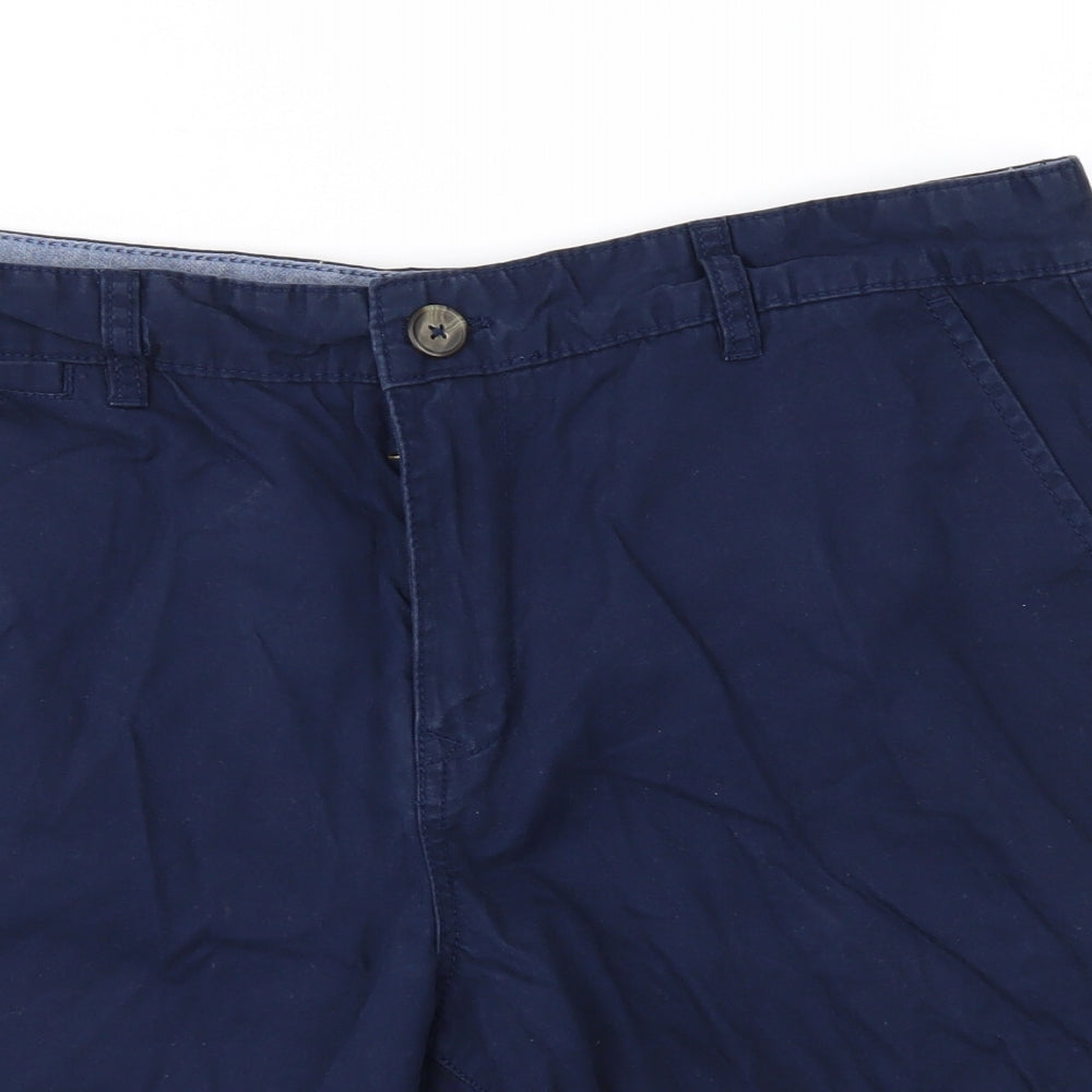 F&F Mens Blue   Chino Shorts Size 36