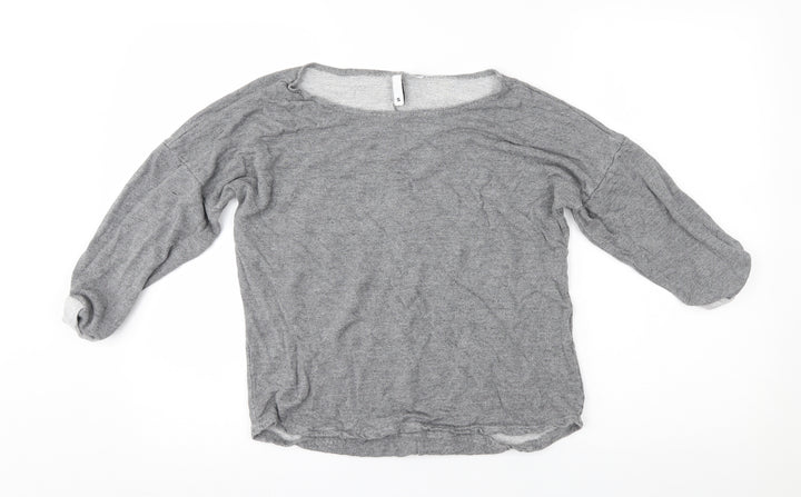 H&M Womens Grey   Pullover Jumper Size S
