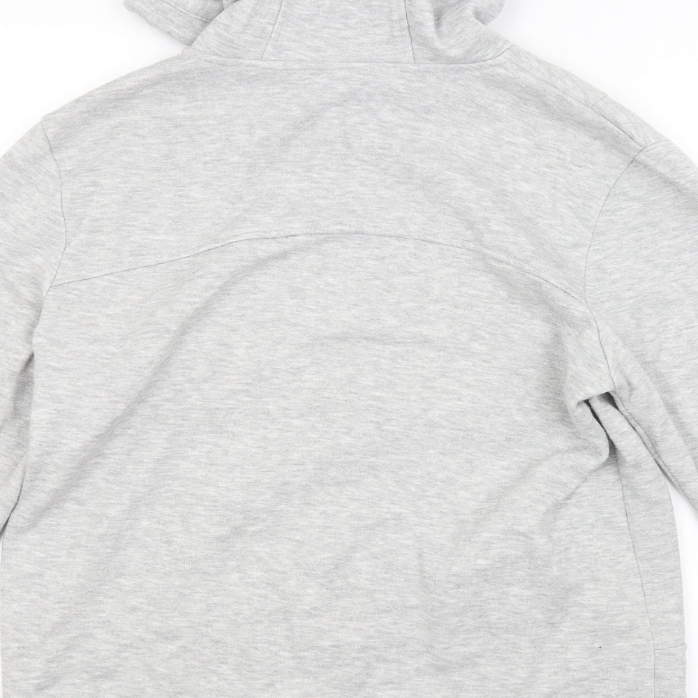 LA Gear Womens Grey   Full Zip Hoodie Size 14