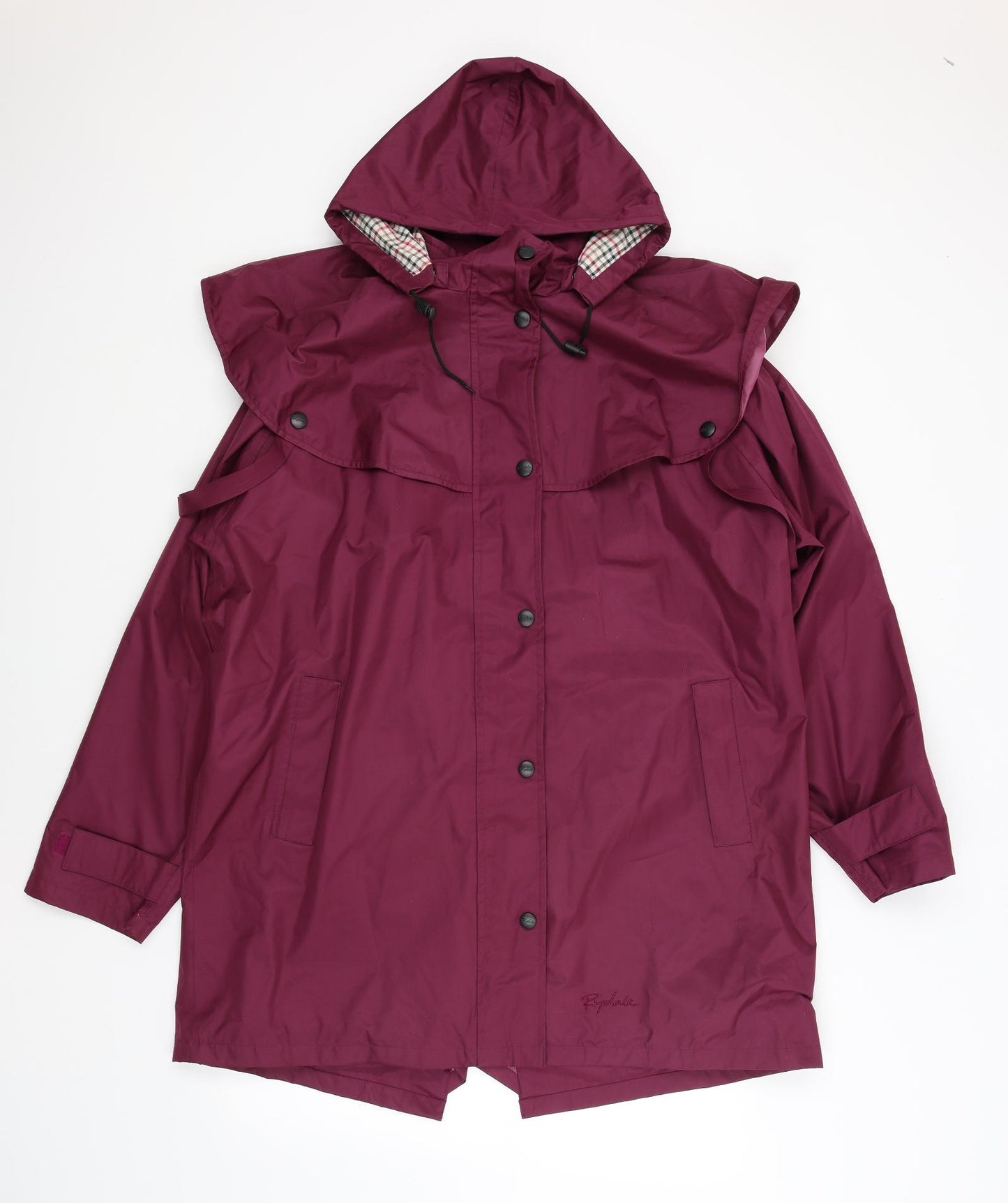 Rydale Womens Purple   Rain Coat Coat Size 18