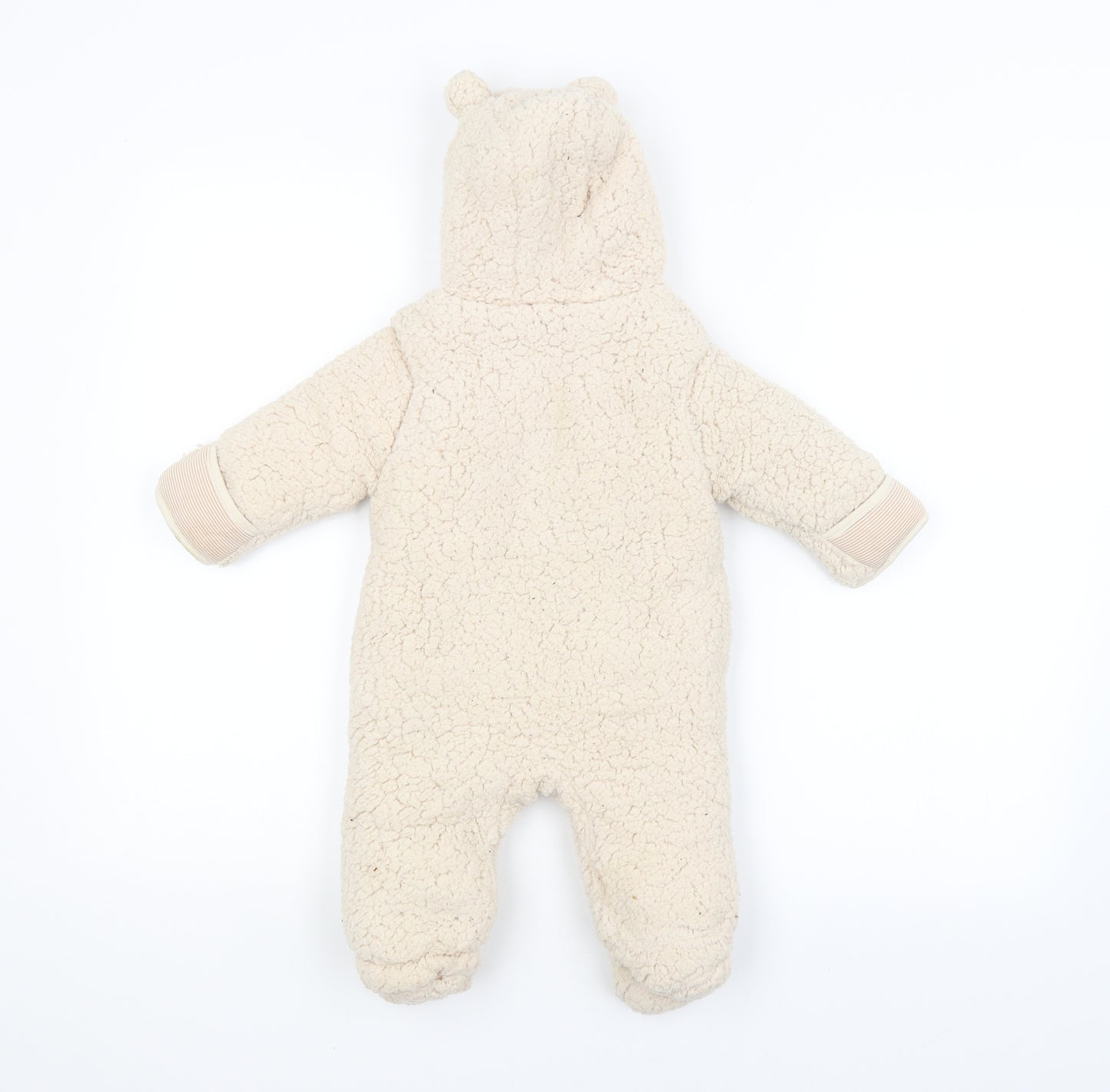 George Baby Beige   Coverall One-Piece Size 3-6 Months