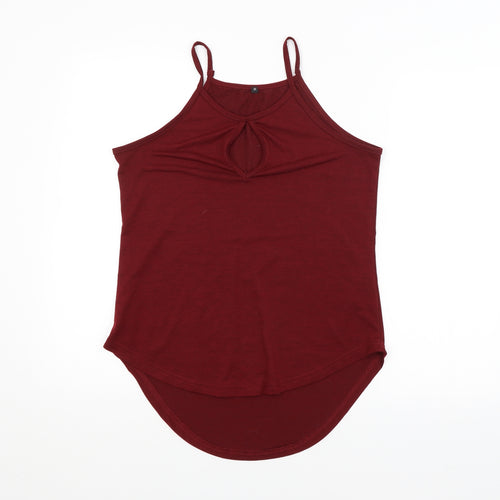 Preworn Womens Red   Basic Tank Size M
