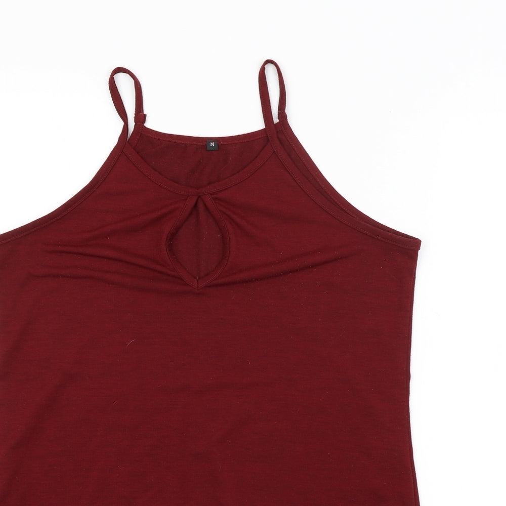 Preworn Womens Red   Basic Tank Size M