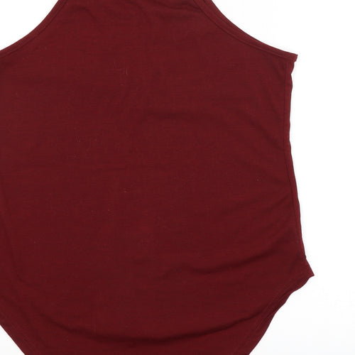 Preworn Womens Red   Basic Tank Size M