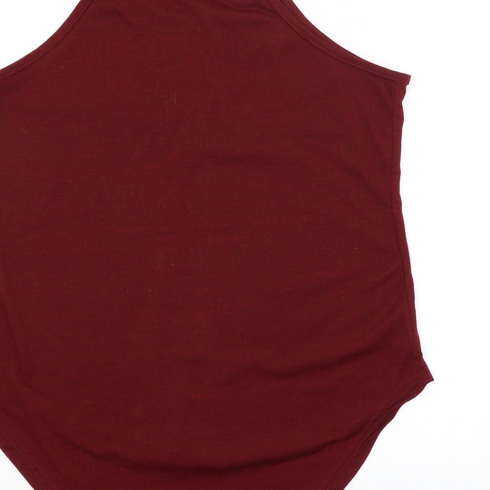 Preworn Womens Red   Basic Tank Size M