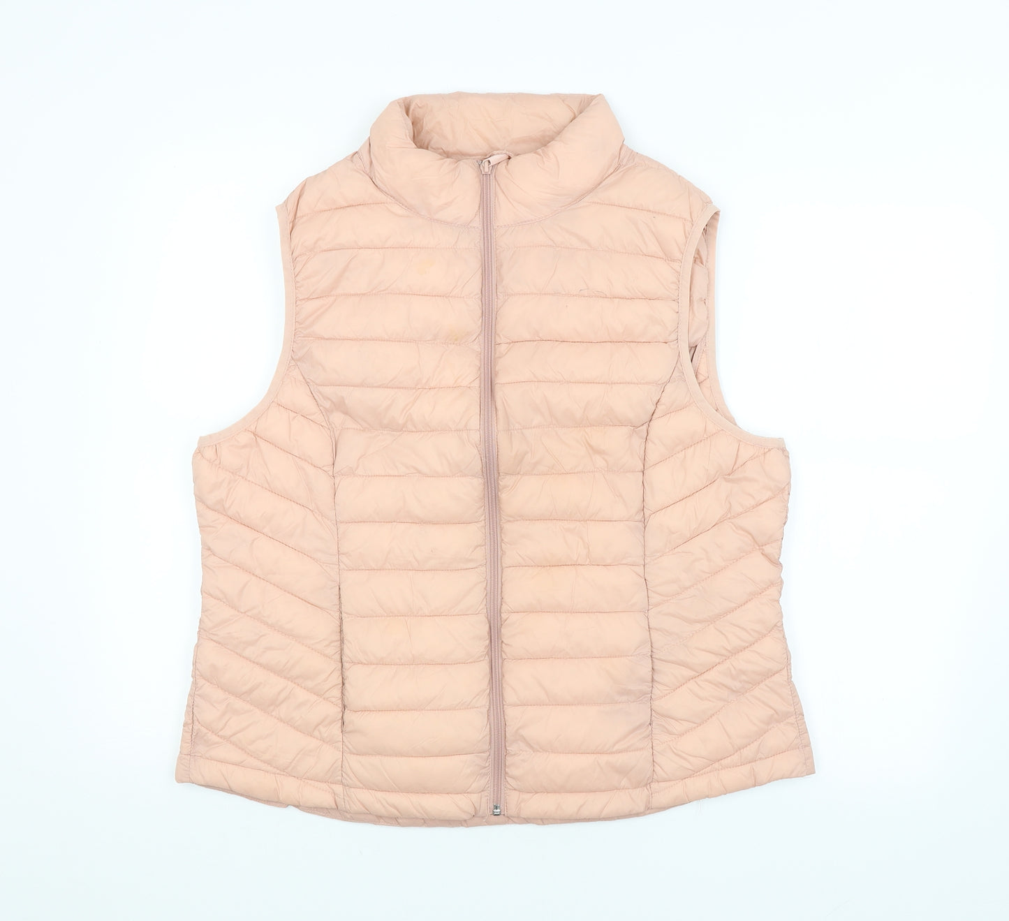 Primark Womens Pink   Jacket Waistcoat Size 18