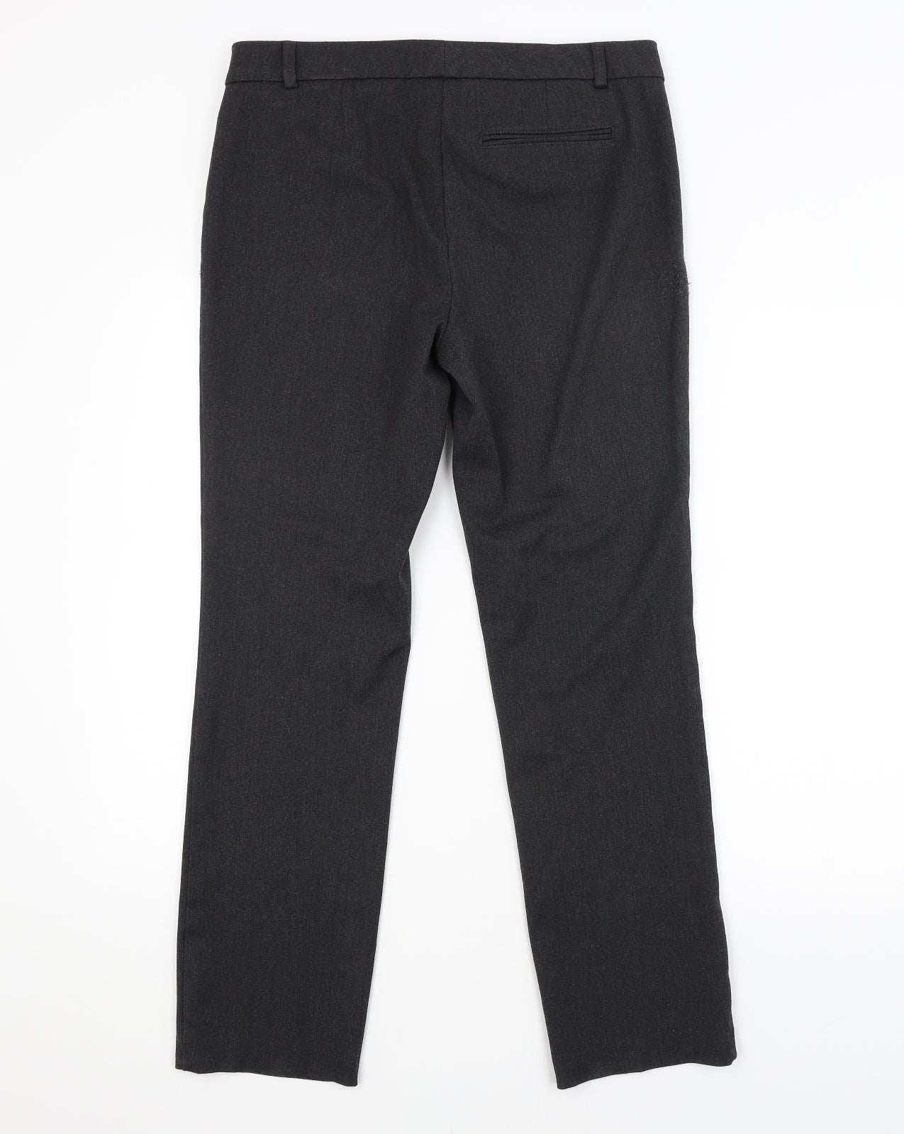 M&S Womens Grey   Trousers  Size 12 L28 in