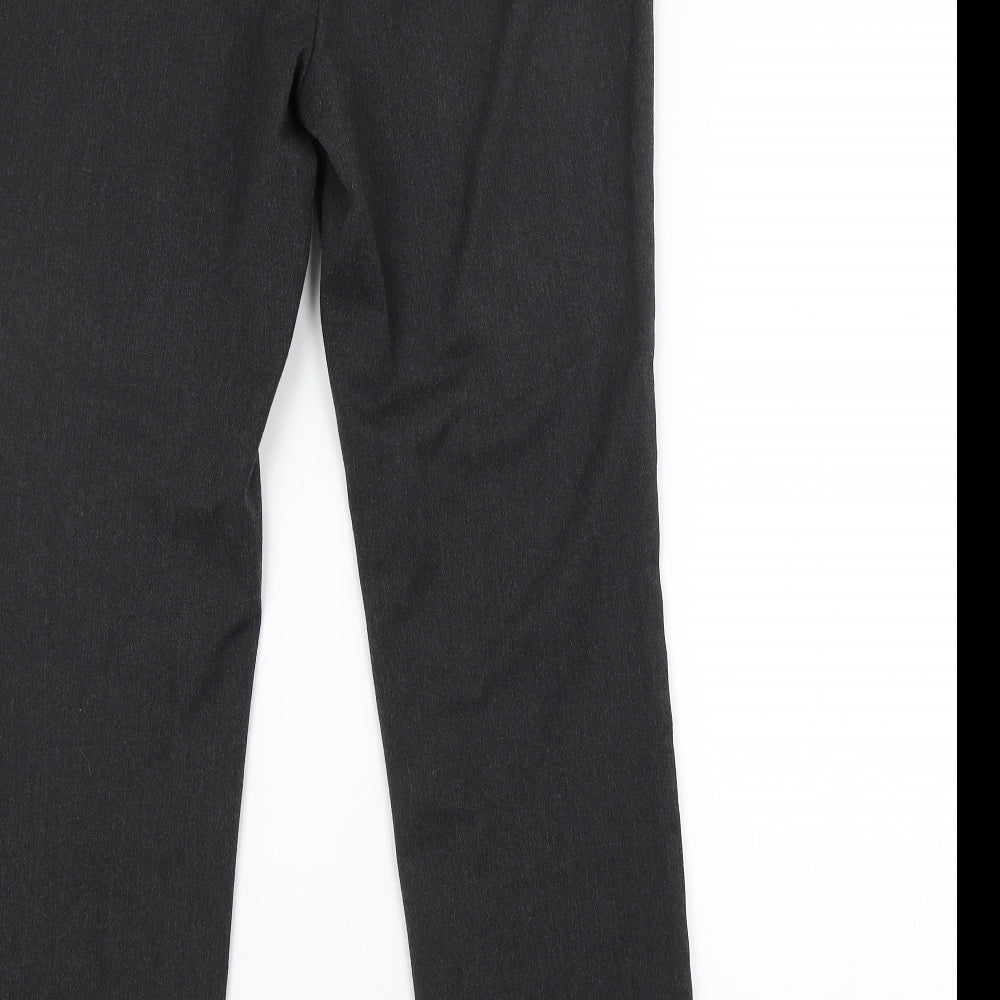 M&S Womens Grey   Trousers  Size 12 L28 in