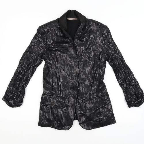 Preworn Womens Black   Jacket  Size 8