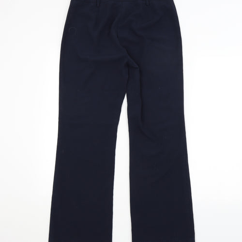 M&S Womens Blue   Trousers  Size 12 L30 in
