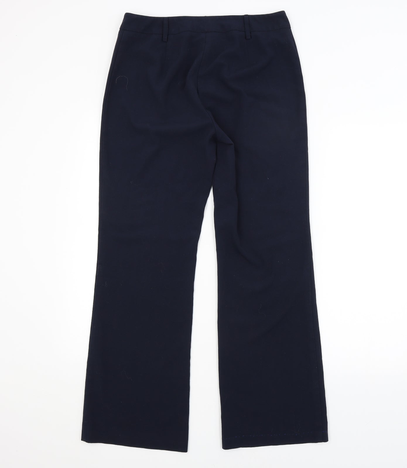 M&S Womens Blue   Trousers  Size 12 L30 in
