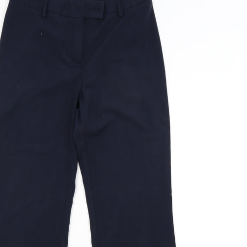 M&S Womens Blue   Trousers  Size 12 L30 in